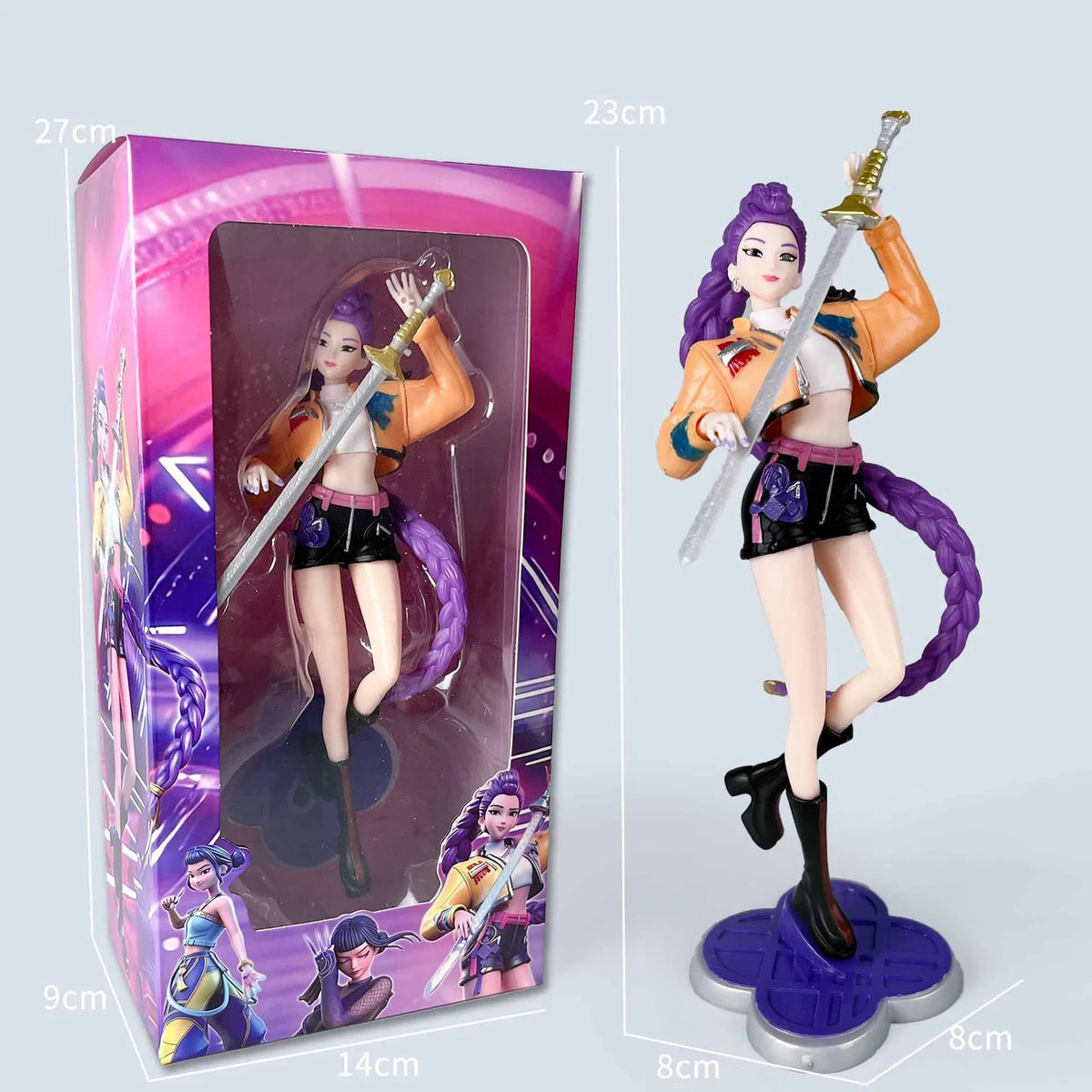 Demon Hunters Trio Action Figures (20 cm)