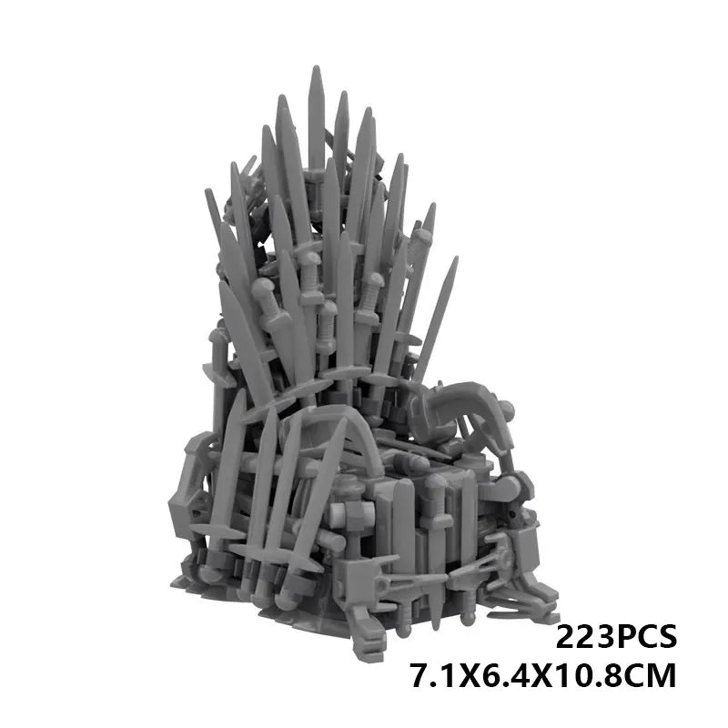 GoT C7782 Iron Throne Bricks Building Set (223 Pcs)