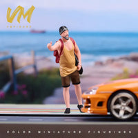 VM 1/18 Beach Tourist Hitchhiker Miniature Figure