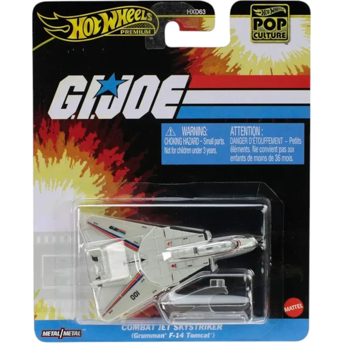 Hot Wheels G.I. Joe Combat Jet Skystriker Vehicle