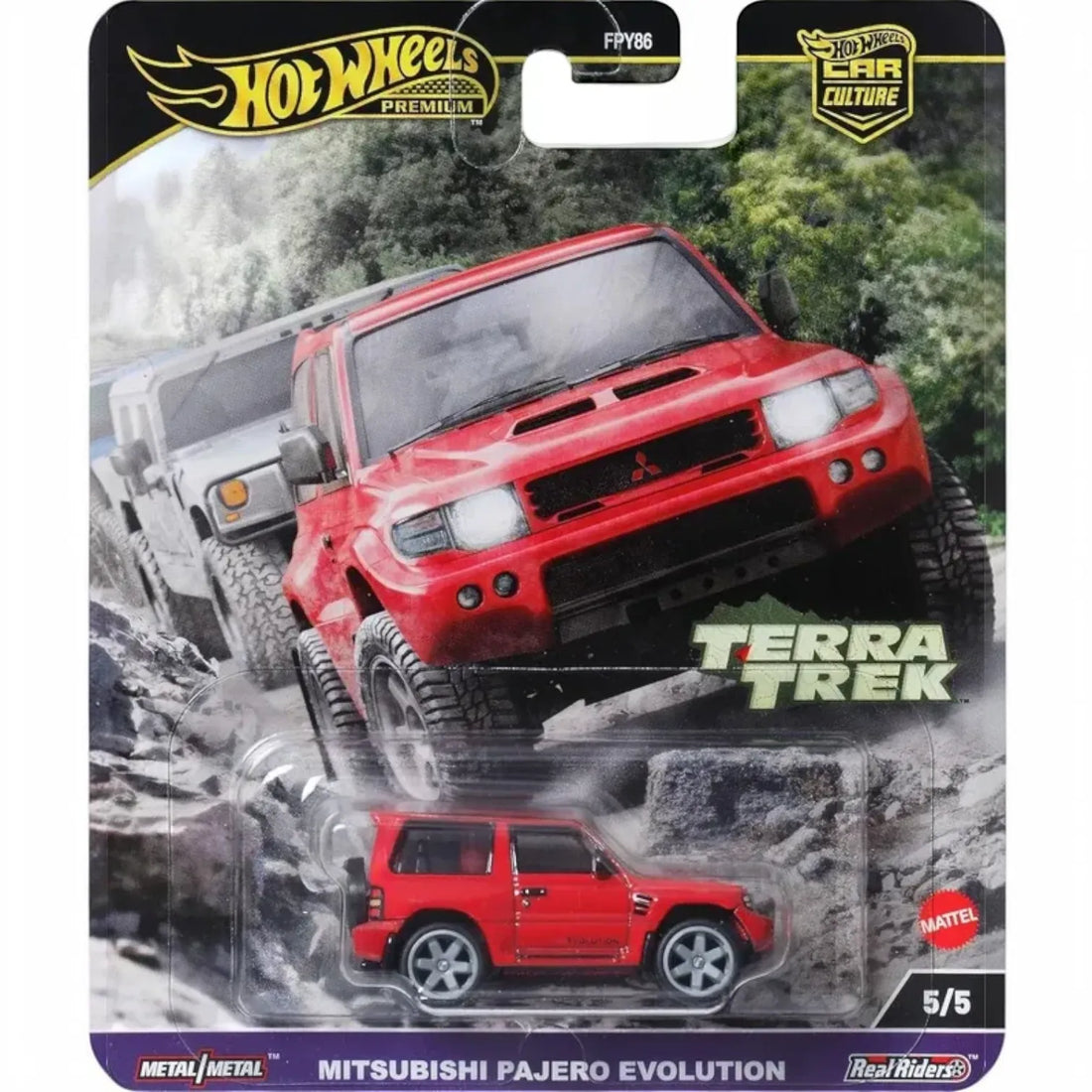 Hot Wheels Terra Trek Mitsubishi Pajero Evolution Vehicle