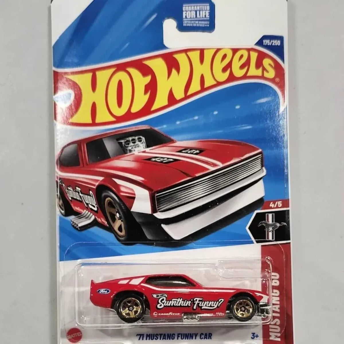 Hot Wheels Mustang 60 '71 Something Funny Vehicle