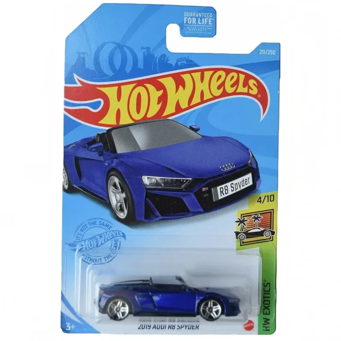 Hot Wheels HW Exotics 2019 Audi R8 Spyder Diecast Vehicle
