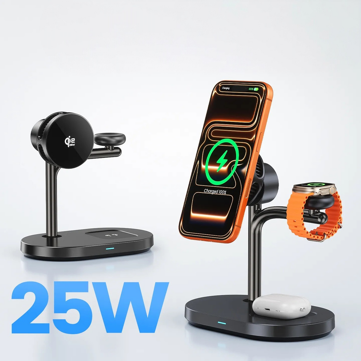 MagCold Qi2.2 25W Wireless Charging Stand