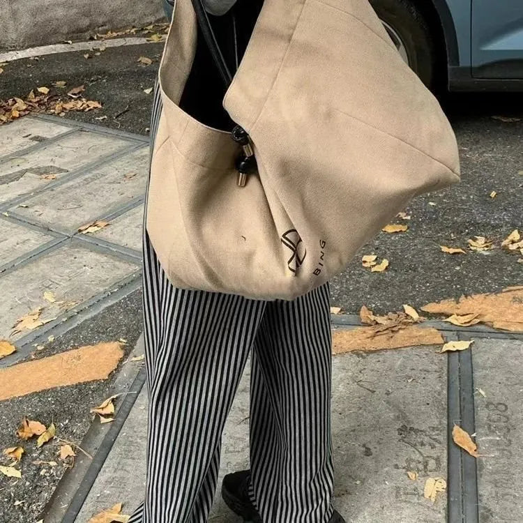 Anine Bing Woven Jute Shopper Tote