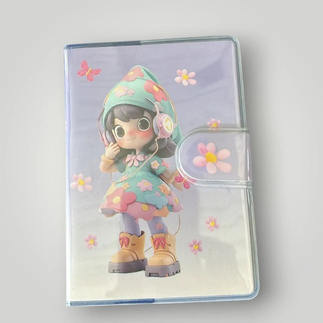 Botanical Flower Girl A7 Journal