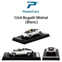 PosterCars 1/64 Scale Hypercar Collectible Diecast Models