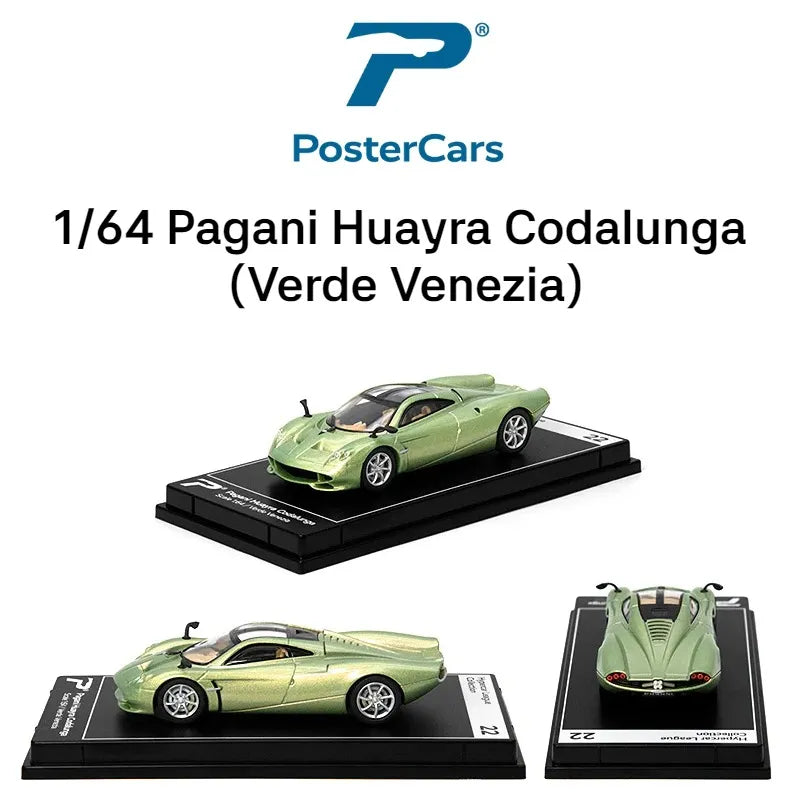 PosterCars 1/64 Scale Hypercar Collectible Diecast Models