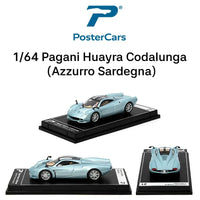 PosterCars 1/64 Scale Hypercar Collectible Diecast Models
