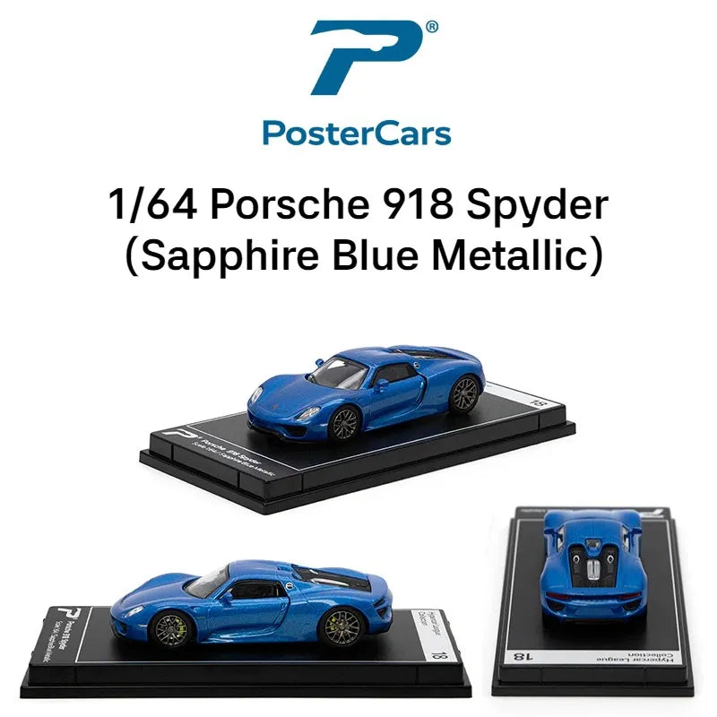 PosterCars 1/64 Scale Hypercar Collectible Diecast Models