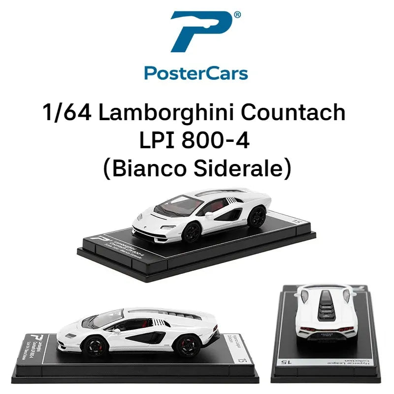 PosterCars 1/64 Scale Hypercar Collectible Diecast Models