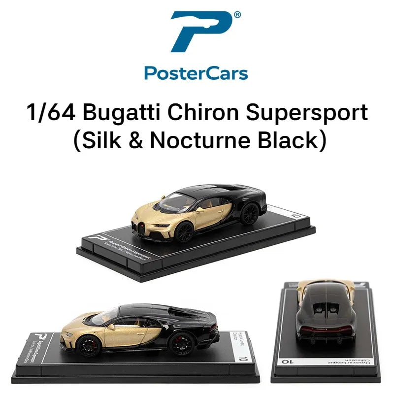 PosterCars 1/64 Scale Hypercar Collectible Diecast Models