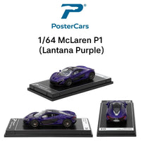PosterCars 1/64 Scale Hypercar Collectible Diecast Models