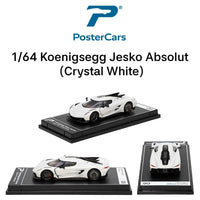 PosterCars 1/64 Scale Hypercar Collectible Diecast Models