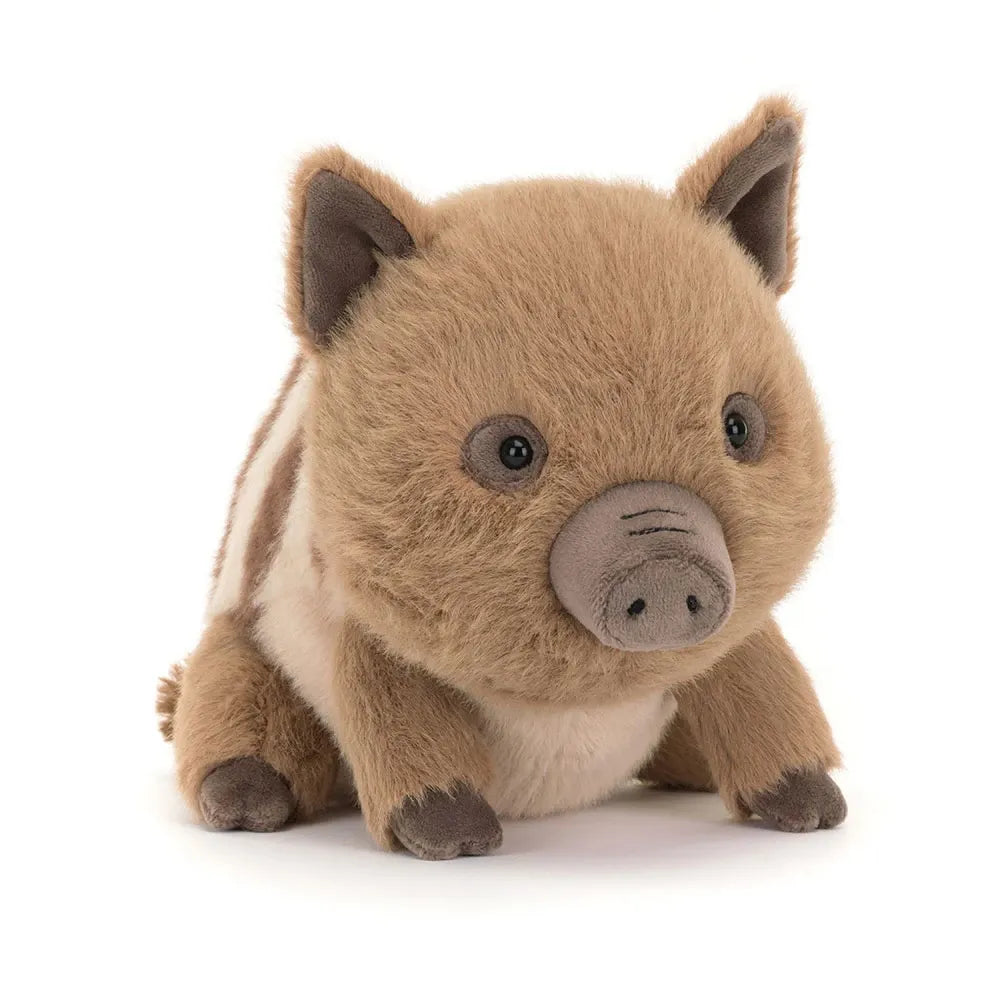 JC Swinley Boar Woodland Wildlife Soft Plush Toy (14 cm)