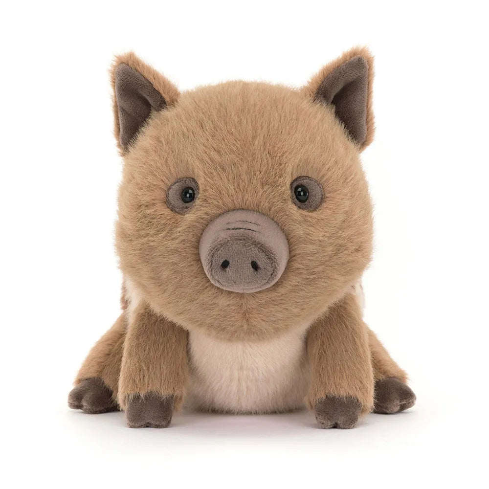 JC Swinley Boar Woodland Wildlife Soft Plush Toy (14 cm)
