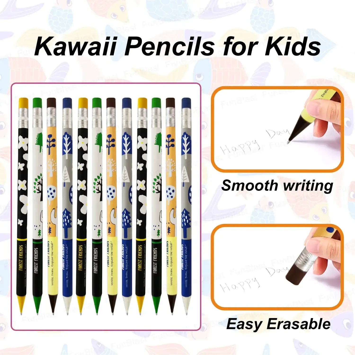 Woodland Toolkit 0.7mm Mechanical Pencils