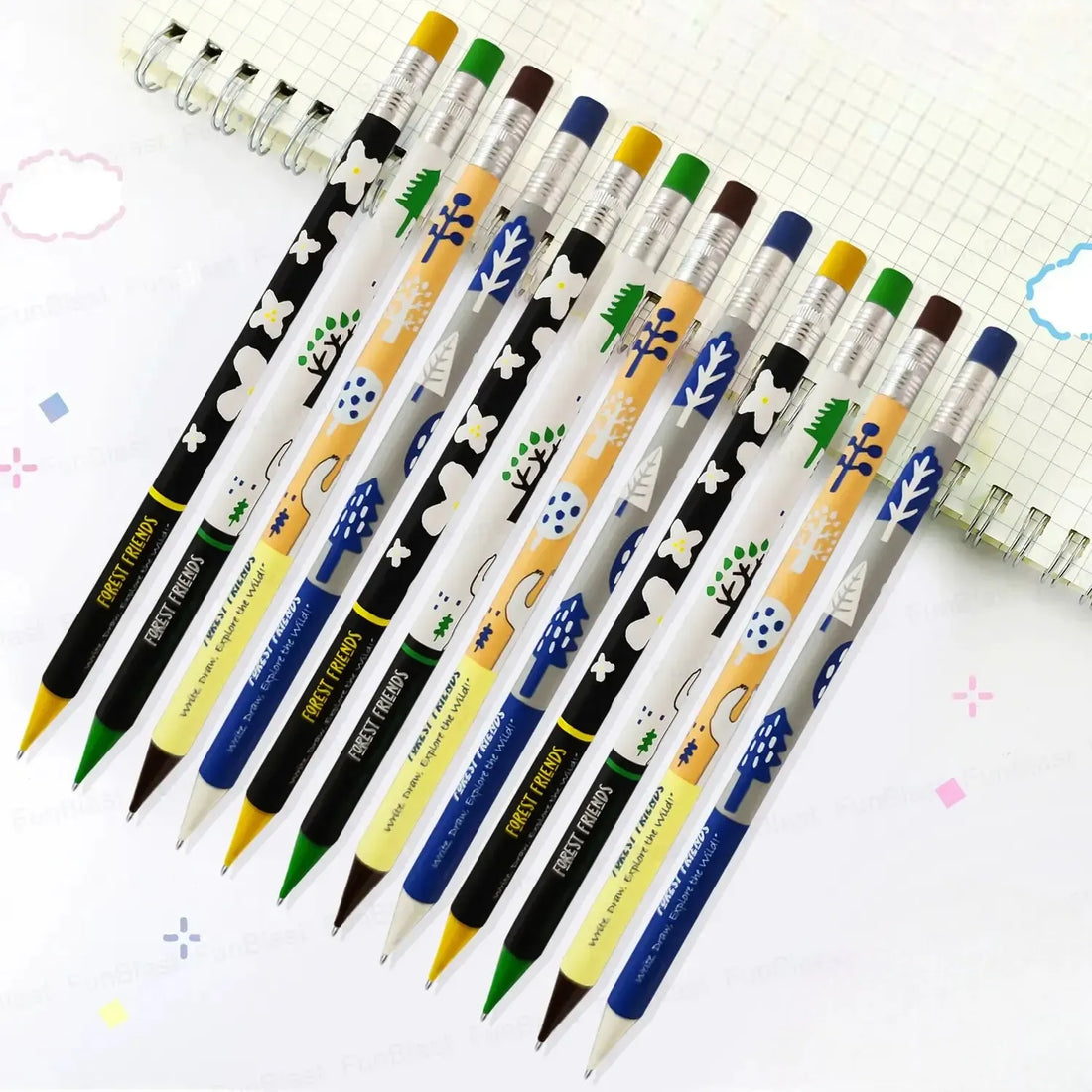 Woodland Toolkit 0.7mm Mechanical Pencils