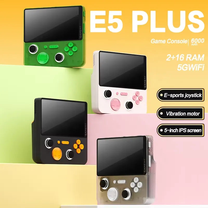 Gameht E5 Plus Hybrid Handheld Console