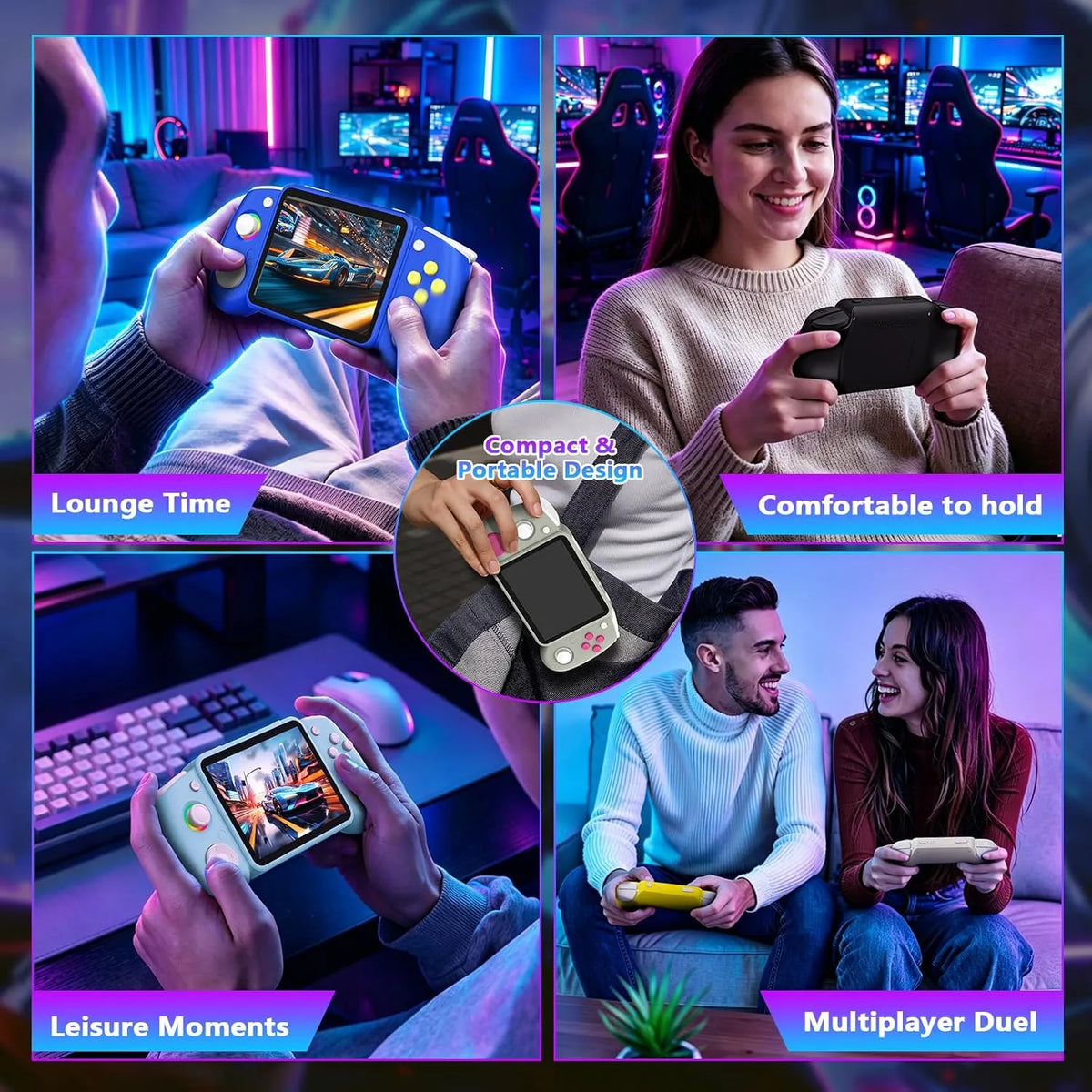 RG43H Pro Ergonomic Arcade Handheld Console