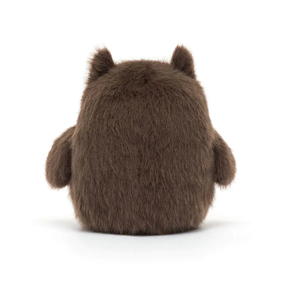 JC Brown Owling Woodland Bird Soft Plush Toy (11 cm)
