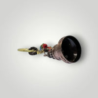 Boho Rider Beaded Chime Bell Keyring