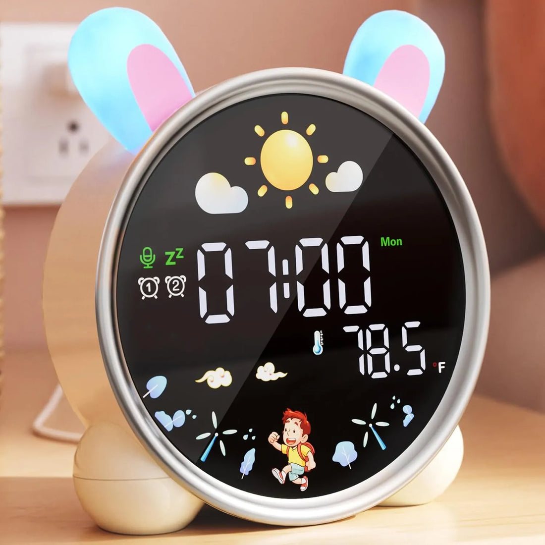 Bunny Cat Smart Alarm Clock