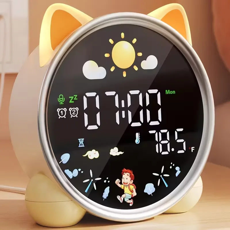 Bunny Cat Smart Alarm Clock