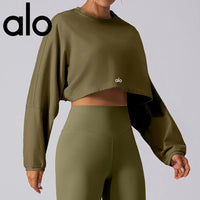 Alo Yoga Cropped Activewear Top