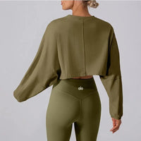 Alo Yoga Cropped Activewear Top