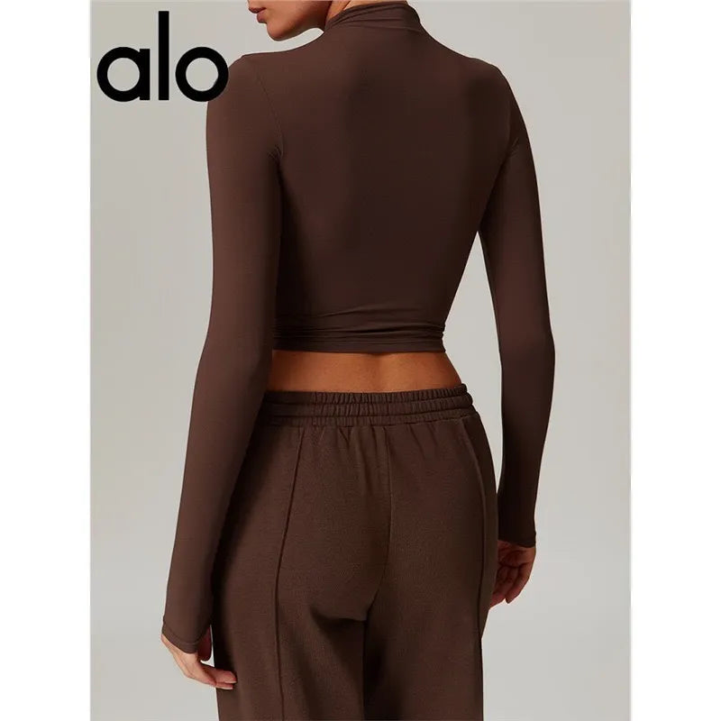 Alo Yoga Structured Wide Leg Activewear Set