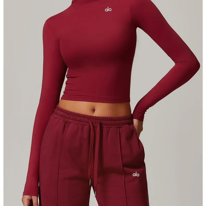 Alo Yoga Structured Wide Leg Activewear Set