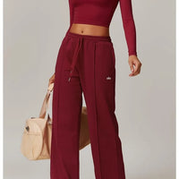Alo Yoga Structured Wide Leg Activewear Set