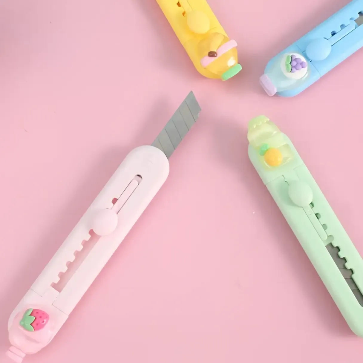 Fruit Themed Retractable Craft Cutter