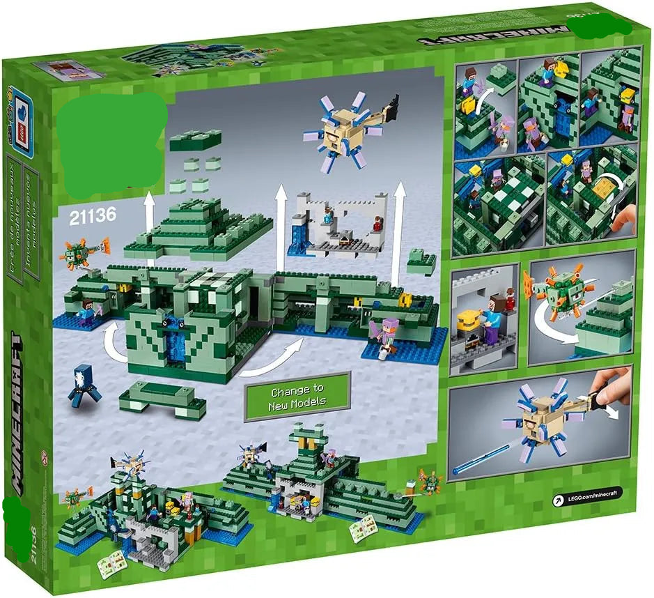 Minecraft The Ocean Monument Building Blocks (1122 Pcs)