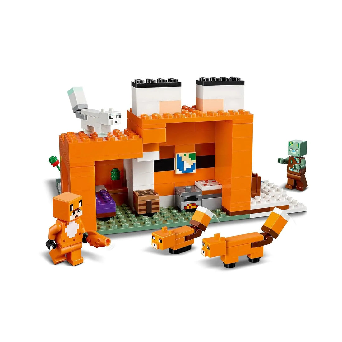 Minecraft The Fox Lodge Building Blocks (193 Pcs)