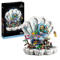 The Little Mermaid Clamshell Building Blocks (1808 Pcs)