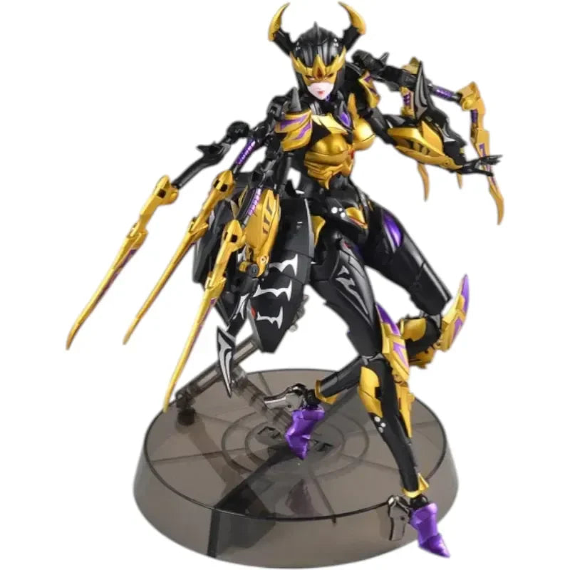 Bingo Toys BT-04 Spider Girl Blackarachnid Figure (20 cm)