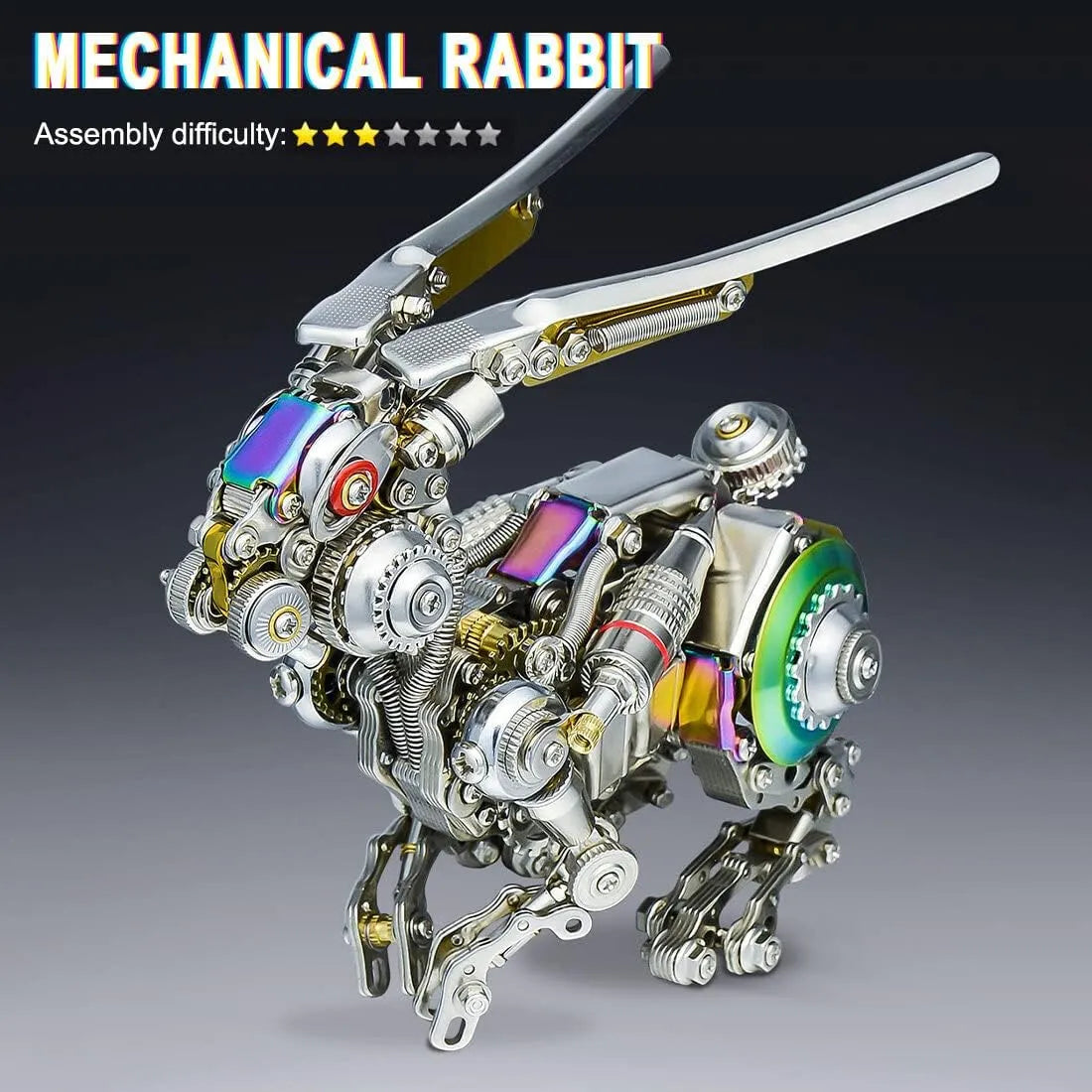 Steampunk Clockwork Bunny Puzzle Masterpiece