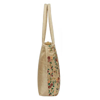 ThreadAura Ethinic Embroidery Carryall Tote