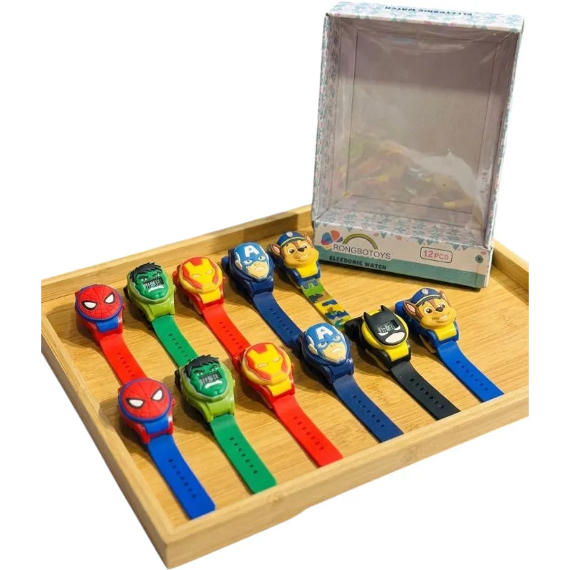 Superhero Glow Beat Disco Watch