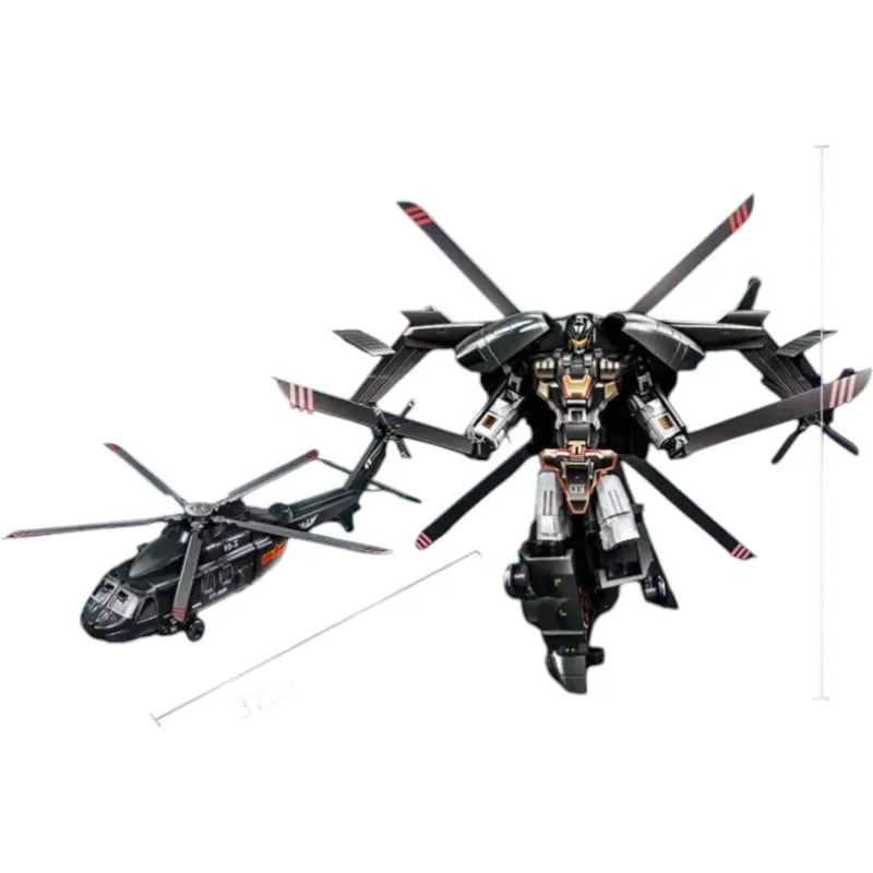 W991-3 Rotor Strike Helicopter Mecha Action Figure