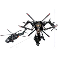 W991-3 Rotor Strike Helicopter Mecha Action Figure