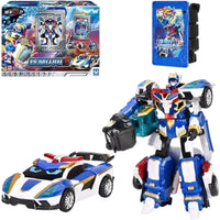 Metal Cardbot Blue Cop S Action Figure