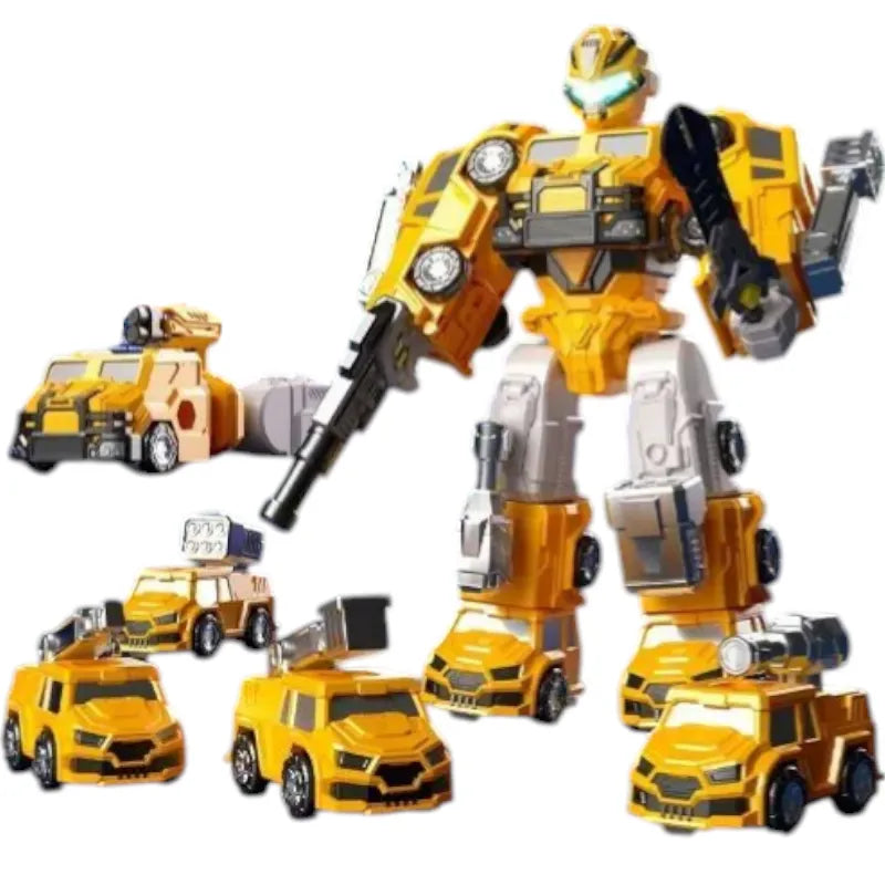 LB Magnetism Assembled Robot Action Figure