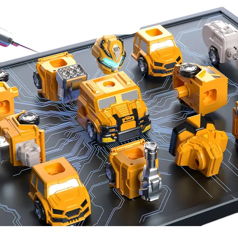 LB Magnetism Assembled Robot Action Figure