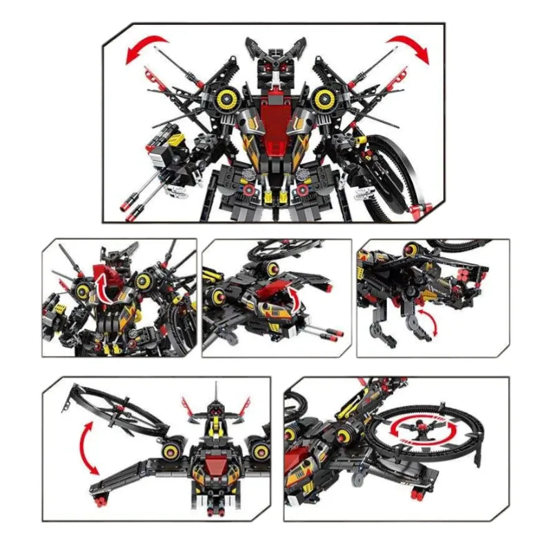 GBL Lightning Mecha Building Blocks (946 Pcs)