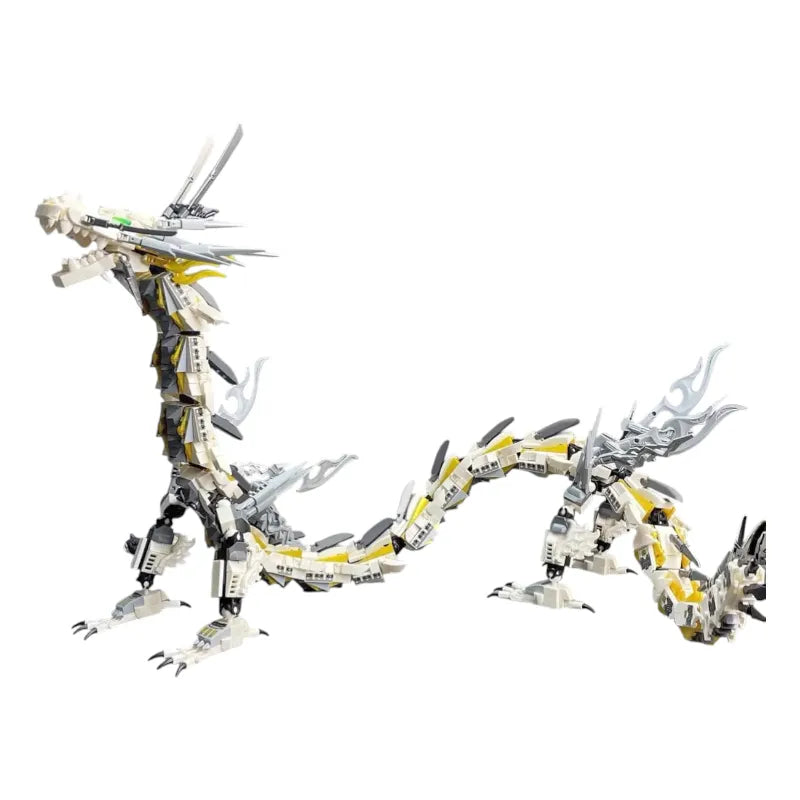 KAZI White Dragon Building Blocks (1485 Pcs)