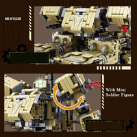 GBL Warrior Tank KY1120 Building Blocks (2739 Pcs)