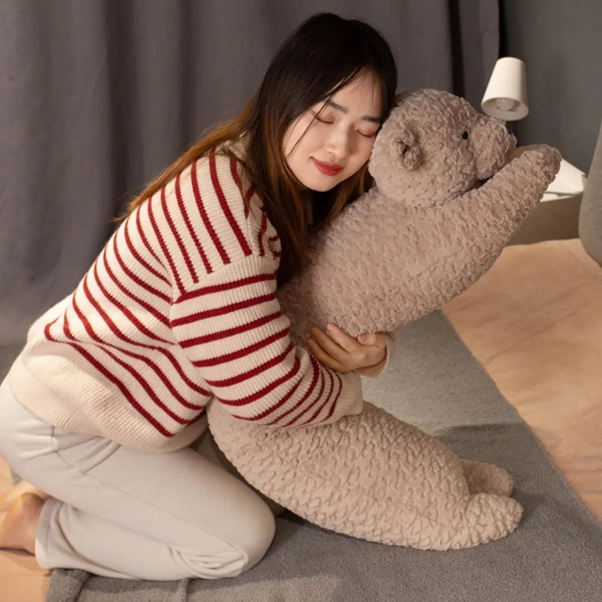 Dream Hug Bear Cuddly Plush Pillow